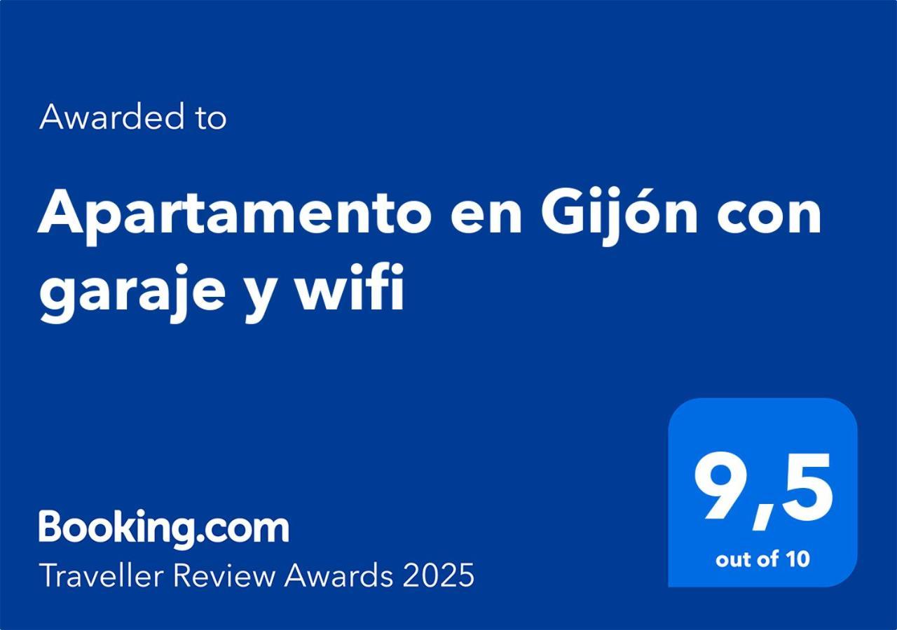 Apartamento En Gijon Con Garaje Y Wifi ภายนอก รูปภาพ